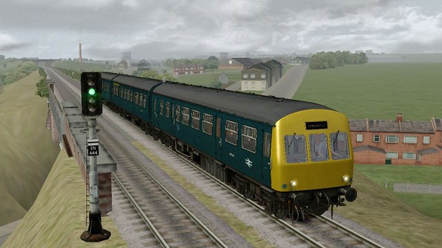 Train Simulator 2015 Gameplay British Rail Class 101 DMU BLUE MONDAY East Coast Mainline