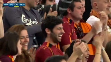 Antonio Ruediger Goal - Roma 2-0 Chievo