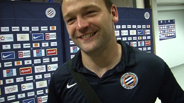 Geoffrey Jourdren après MHSC 2-0 SRFC