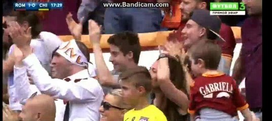 Half Time Goals - AS ROMA 2-0 CHIEVO 08-05-2016
