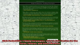 free pdf   High Probability Trading Strategies Entry to Exit Tactics for the Forex Futures and Stock