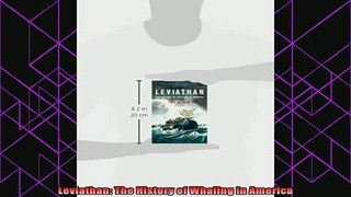 free pdf   Leviathan The History of Whaling in America