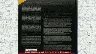best book  The Theory of Corporate Finance