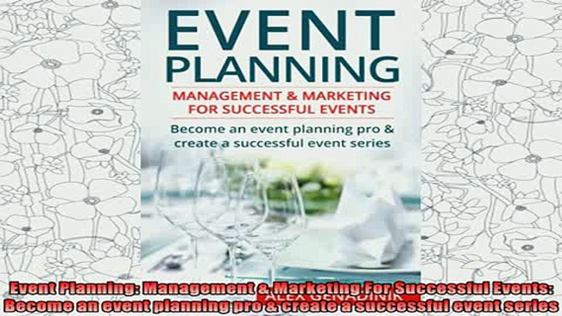 best book  Event Planning Management  Marketing For Successful Events Become an event planning pro