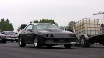 Chevrolet Camaro 6.9 Nitro Vs. Gokart Kawasaki 650 ccm Drag Race HD