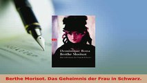 PDF  Berthe Morisot Das Geheimnis der Frau in Schwarz PDF Book Free