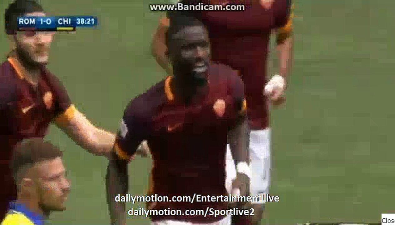 Francesco Totti Goal Roma 3-0 Chievo serie A