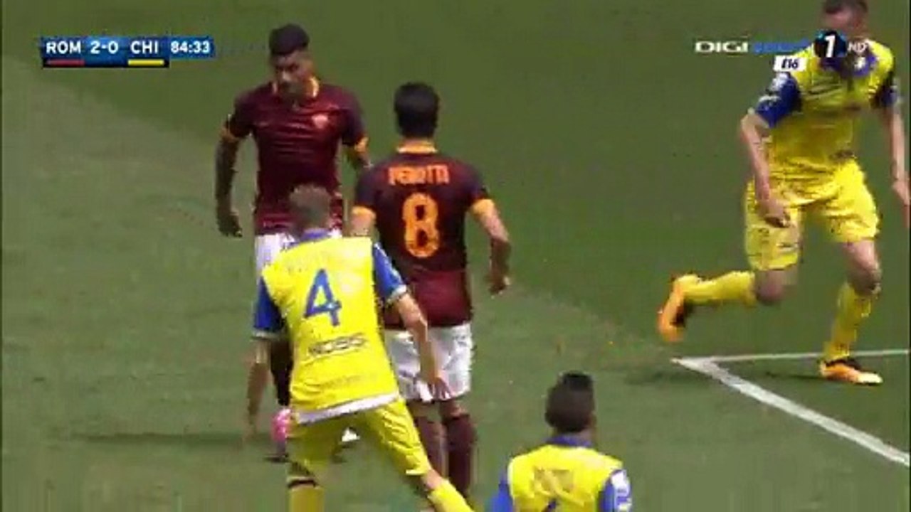 GOAAAL - Roma 3-0 ChievoVerona Serie A 08.05.16