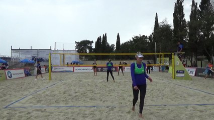 FRA LJ - USA Day/Kessy 2ème set 2-1 (19-21, 33-31, 15-11)