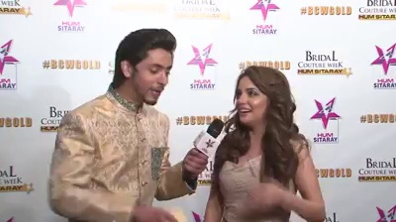 Armeena Rana Khan At The Digital Lounge Of BCWGOLD - Bridal Couture Week HUM Sitaray
