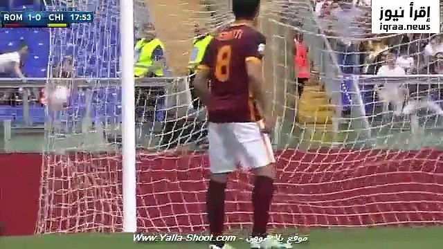 مشاهدة اهداف مباراة روما وكييفو فيرونا 3-0 كامله اليوم 8_5_2016 الدورى الايطالى