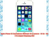 Apple iPhone 55 Smartphone débloqué 4G (4 pouces - 64 Go - iOS 7) Or (Import Royaume-Uni)