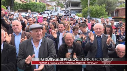 Basha: Votim elektronik në zgjedhje - News, Lajme - Vizion Plus