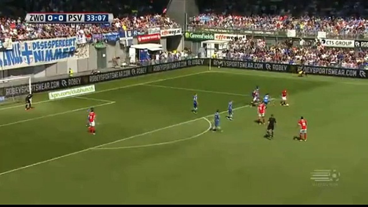 Jurgen Locadia Goal HD - PEC Zwolle 0-1 PSV - 08-05-2016