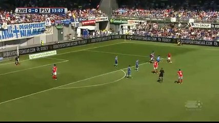 Jurgen Locadia Goal HD - PEC Zwolle 0-1 PSV - 08-05-2016