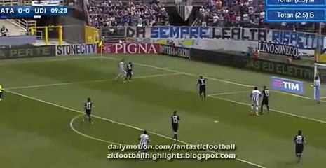 Duvan Zapata Goal - Atalanta 0-1  Udinese 08.05.2016