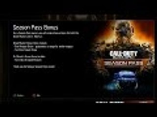 Black Ops 3 Season Pass Holders Bonus Content