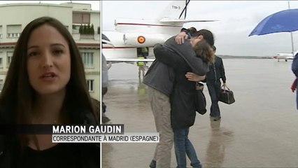 Otages d'Al Nosra pendant dix mois, trois journalistes de retour en Espagne - Le 08/05/2016 à 15h30