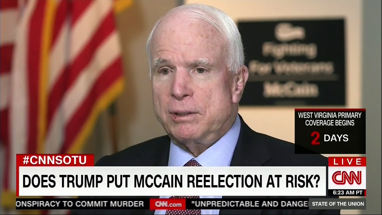 Should Trump Retract Comments About Mexicans? McCain: "Oh, I don't Know"