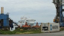 Avarie sur le Pont-Aven de la Brittany Ferries