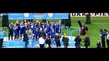 Leicester City trophy celebration - Premier League ceremony 2016
