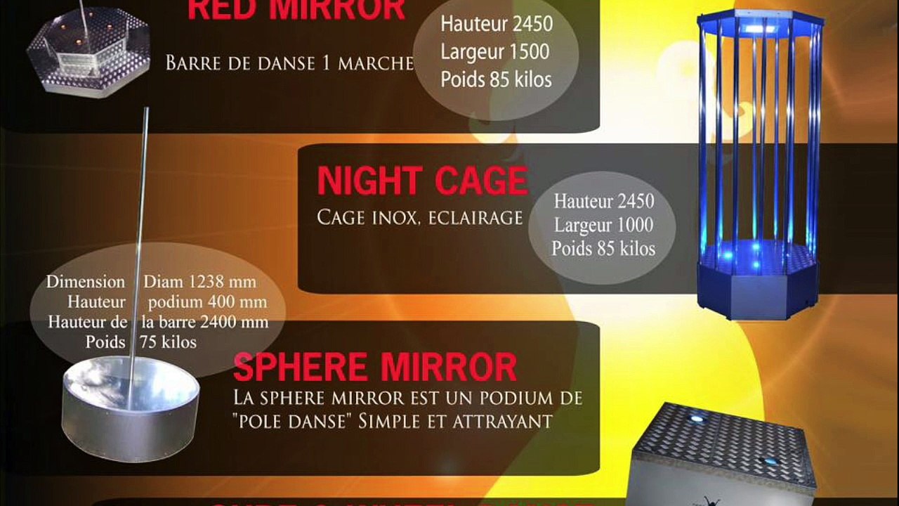 Location Podium de Pole Dance