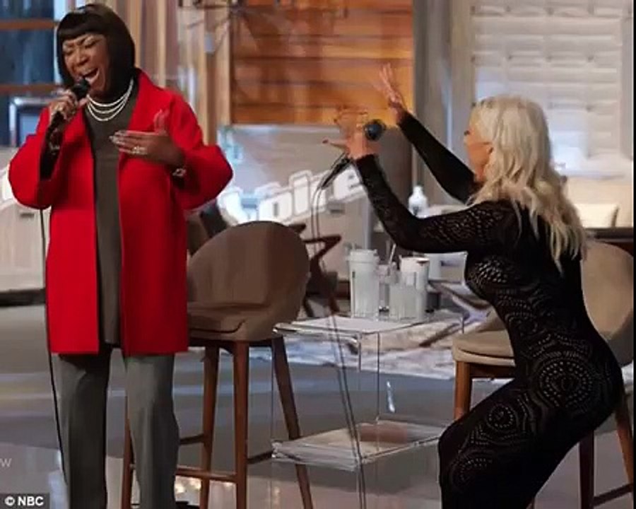 Christina Aguilera sings Lady Marmalade soul legend Patti LaBelle Voice