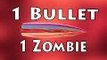 zombie army trilogy, 1 bullet and zombie