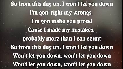 Meghan Trainor - I Won“t Let You Down (Lyrics)