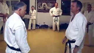 Tom Hills Karate Dojo; Self defense combat blocks & arm bar counter measures