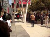 Randy Orton exiting Summerslam Axxess in Los Angeles iFolloSports.com