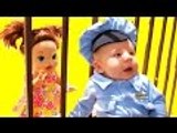 Disney | BABY POLICE Baby Cop Police Chase + Baby Alive Doll Goes To Jail by DisneyCarToys