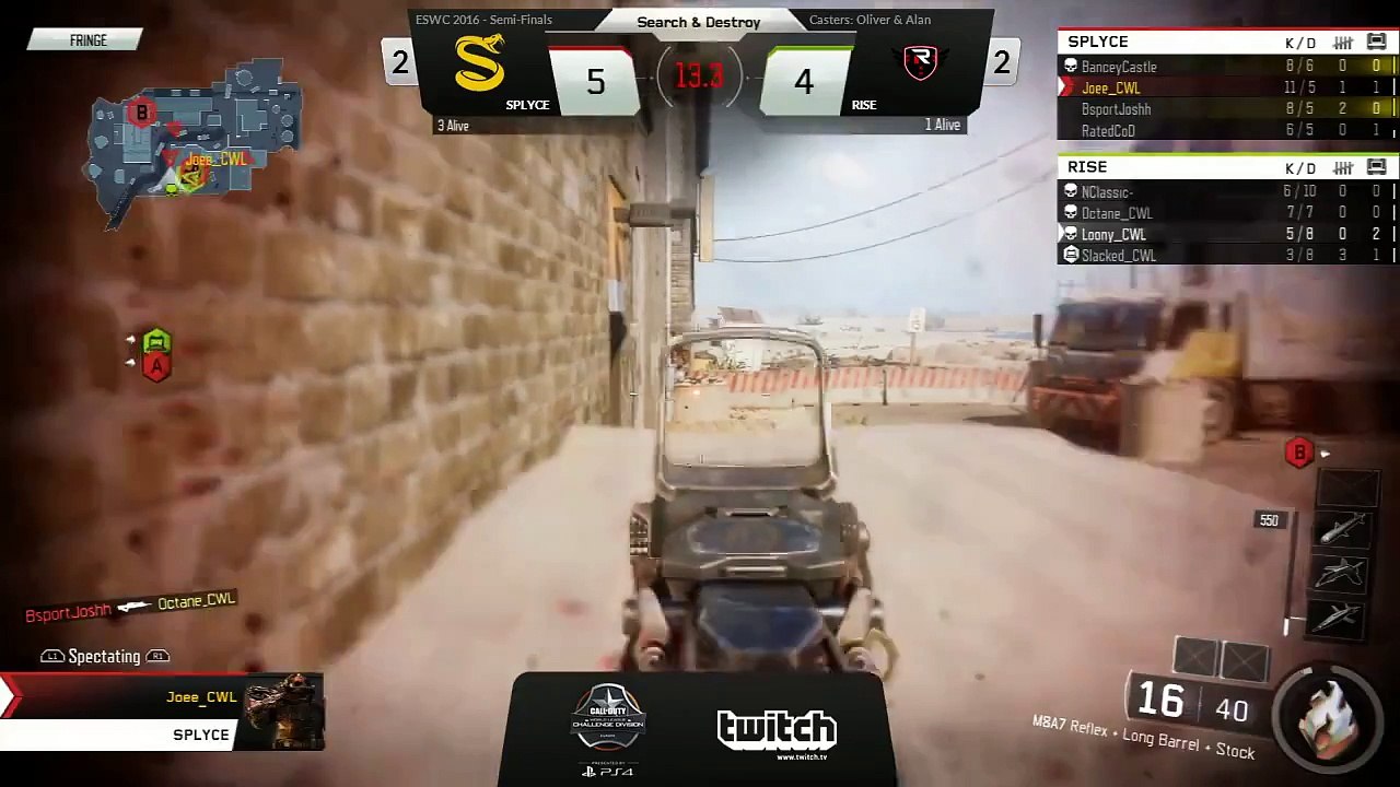 ESWC 2016 COD - Splyce Winning moment