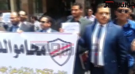 وقفة احتجاجية للمحامين بالبحر الأحمر تضامنًا مع مطالب محاميي الدولة بالهيئات والمؤسسات العامة