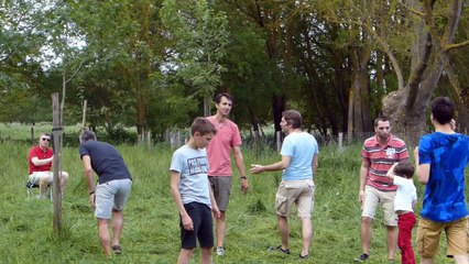 Cousinade : foot à St Aubin