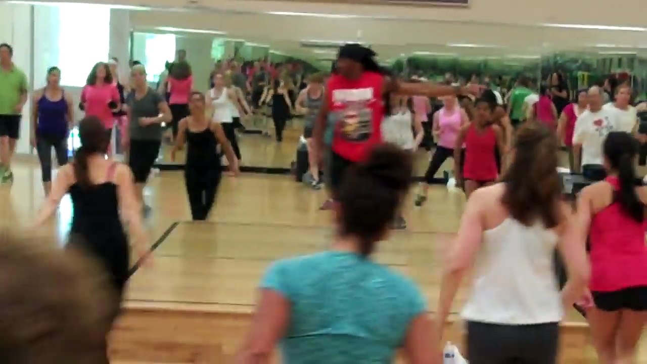 LifeTime Fitness Cardio Kickboxing Class