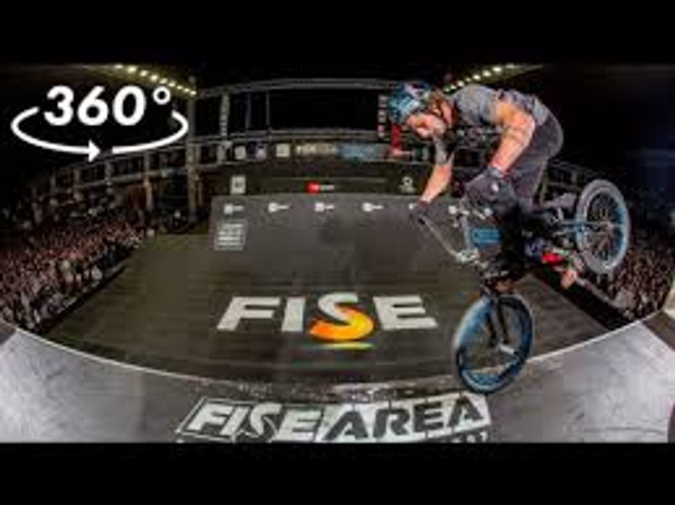 360° VR - SFR Sport BMX Spine Pro Finale Highlights - FISE 2016