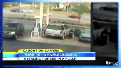 THEFT WARNING- 'Sliders' Steal from Cars as you Pump Gas! Identity thief