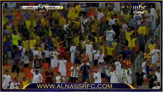 هدف النصر الاول ضد الاتحاد - دوري عبداللطيف جميل