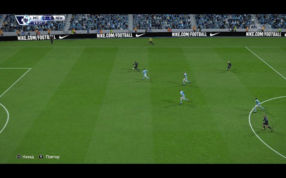 BPL 12 Тур. Манчестер Сити - Ньюкасл 0:1. Sissoko, 24'