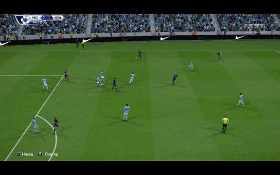 BPL 12 Тур. Манчестер Сити - Ньюкасл 0:2. Mitrovic, 45'