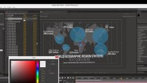 Infographics After Effects Template- World Geographic Regions tutorial