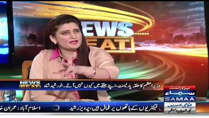 Hanif Abbasi Shame Full Language In front Of Female Anchor