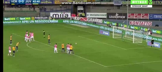 Luca Toni Fantastic GOAAAL - Verona 1-0 Juventus 08-05-2016