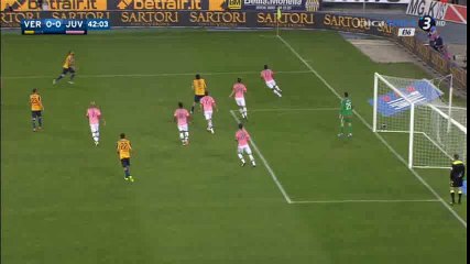 Luca Toni Penalty Goal HD -  Verona 1-0 Juventus - 08-05-2016