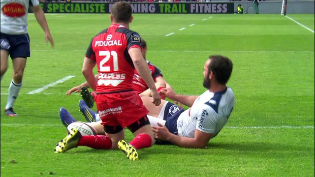 TOP 14 – Toulouse - Agen : 52-19 Essai 1 Gillian GALAN (TLS) – J23 – Saison 2015-2016