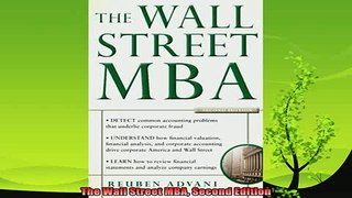 free pdf   The Wall Street MBA Second Edition