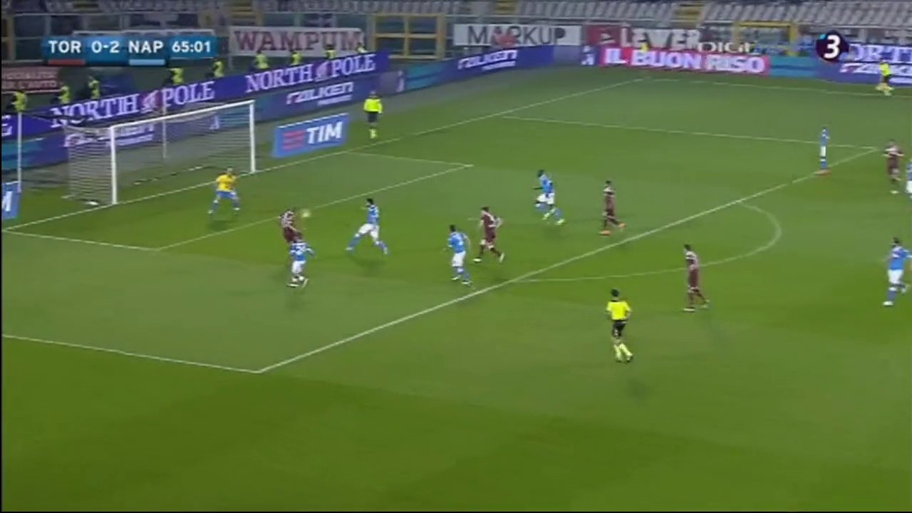 Bruno Peres GOAL - Torino	1-2	Napoli - 08.05.2016