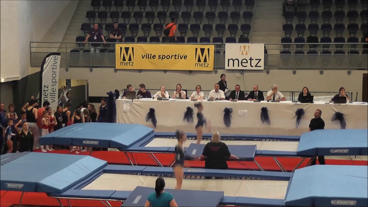 Masters 2016 Metz - Nono et Lilou en synchro