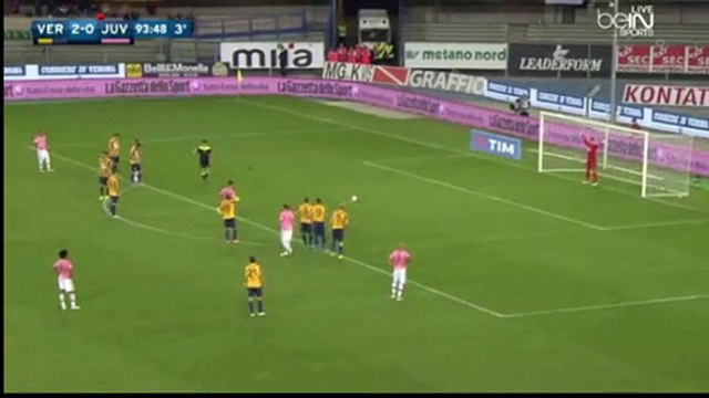Dybala penalty GOAL(2-0)Verona vs Juventus - 8-5-2016